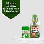 Load image into Gallery viewer, DiCLOWiN Knee Oil (60ml)& Headache Relief Balm Combo
