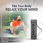 Load image into Gallery viewer, DiCLOWiN Yoga Mat | 6mm, Anti Slip, Extra Grip | Storage Strap Included | Exercise, Stretch, Rest & Yoga For Men, Women, Children, Elderly