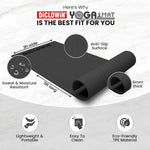 Load image into Gallery viewer, DiCLOWiN Yoga Mat | 6mm, Anti Slip, Extra Grip | Storage Strap Included | Exercise, Stretch, Rest & Yoga For Men, Women, Children, Elderly