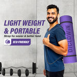 Load image into Gallery viewer, DiCLOWiN Yoga Mat | 6mm, Anti Slip, Extra Grip | Storage Strap Included | Exercise, Stretch, Rest & Yoga For Men, Women, Children, Elderly