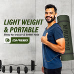 Load image into Gallery viewer, DiCLOWiN Yoga Mat | 6mm, Anti Slip, Extra Grip | Storage Strap Included | Exercise, Stretch, Rest & Yoga For Men, Women, Children, Elderly