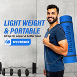 Load image into Gallery viewer, DiCLOWiN Yoga Mat | 6mm, Anti Slip, Extra Grip | Storage Strap Included | Exercise, Stretch, Rest & Yoga For Men, Women, Children, Elderly