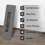 Load image into Gallery viewer, DiCLOWiN Yoga Mat | 6mm, Anti Slip, Extra Grip | Storage Strap Included | Exercise, Stretch, Rest & Yoga For Men, Women, Children, Elderly