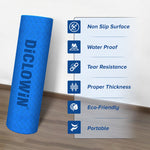 Load image into Gallery viewer, DiCLOWiN Yoga Mat | 6mm, Anti Slip, Extra Grip | Storage Strap Included | Exercise, Stretch, Rest & Yoga For Men, Women, Children, Elderly