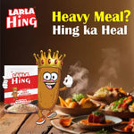 Load image into Gallery viewer, Larla Hing Antacid | For Acidity, Heartburn, Acid Reflux, Nausea, Gas, & Bloating | Asli Hing with No Added Colour | Refreshing Digestive Drink | 30 Sachets x 5g Each