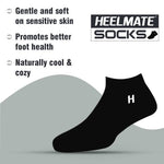 Load image into Gallery viewer, Heelmate Ankle Length Socks | Breathable, Soft & Sustainable Fabric | Ultimate Comfort & Moisture Retention | Daily Wear & Sporty | Pack of 3