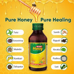 Load image into Gallery viewer, Relicuf Honey Ayurvedic Cough Syrup | Enriched with 11 Herbs – Tulsi, Mulethi, Sonth, Vasaka, Karkatshringi, Pipali & Pudina | Non-Drowsy & Alcohol-Free | 100ml (Pack of 2)