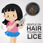Load image into Gallery viewer, Hairshield Lice Specialist Hair Comb (Pack of 4)  Hairshield Lice Specialist Hair Comb for Men, Women & Kids | Made from High Quality Clear material with No Color Added