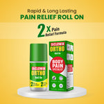 Load image into Gallery viewer, Diclowin Ortho Roll On(50ml) | Mess-free Applicator for Back, Foot, Neck, Shoulder, Leg, Sciatica & Hand Pain | Works on Muscles with 2x Cooling Power Formula | Non Staining, Long Lasting & Fast Absorbing(Pack of 2)