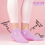 Load image into Gallery viewer, Heelmate Ankle Length Socks Pink and Blue combo | Breathable, Soft & Sustainable Fabric | Ultimate Comfort & Moisture Retention | Daily Wear & Sporty | Pack of 2