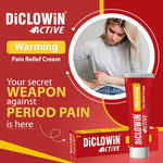 Load image into Gallery viewer, Diclowin Active Warming Pain Relief Cream | Fast-Acting Muscle & Joint Pain Relief | Non- Greasy, Soothing Warmth for Sprains, Stiffness, and Aches | Compact & Travel-Friendly | 30g (Pack of 2)