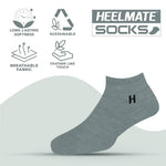Load image into Gallery viewer, Heelmate Ankle Length Socks | Breathable, Soft & Sustainable Fabric | Ultimate Comfort & Moisture Retention | Daily Wear & Sporty | Pack of 3