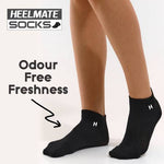 Load image into Gallery viewer, Heelmate Ankle Length Socks | Breathable, Soft & Sustainable Fabric | Ultimate Comfort & Moisture Retention | Daily Wear & Sporty | Pack of 3
