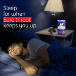 Load image into Gallery viewer, Orasore Night Lozenges with Melatonin 3mg, Eucalyptus & Menthol | Promotes Relaxation & Sleep | Fast Relief from Throat Irritation & Cough | Natural | Strawberry Flavor (Pack of 10 Strips)