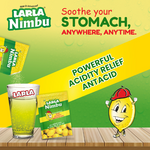 Load image into Gallery viewer, Larla Nimbu Sachets | Instant Relief from Acidity, Heartburn, Acid Reflux, Nausea, Gas, & Bloating | Refreshing Lemon Flavor | Pack of 30 x 5g Sachets (30 Sachet, Lemon)