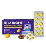 Load image into Gallery viewer, Melatonin 5mg Tablets | Natural Sleep Supplement with Valerian, L-Theanine & Vitamin B8 | Non-Habit Forming | Relieves Insomnia & Jet Lag | Pacof 3X10 Tabs