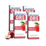 Load image into Gallery viewer, Orasore ORS Ready to Drink Oral Rehydration Solution | Vital Electrolytes for Instant Hydration | Helps Restore Fluids Lost Due to Heat, Sweating, Loose Motion & Vomiting | WHO Formula (Pack of 4, App