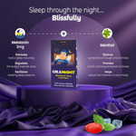 Load image into Gallery viewer, OraNight Lozenges with Melatonin 3mg, Eucalyptus & Menthol | Promotes Relaxation & Sleep | Fast Relief from Throat Irritation & Cough | Natural | Strawberry Flavor (Pack of 5)