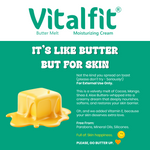 Load image into Gallery viewer, Butter Melt Moisturizing Cream with Vitamin E | Face & Body Cream with Cocoa, Shea, Mango & Aloe Butters | Deep Nourishing Moisturizer for Normal to Dry Skin | 75g