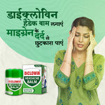 Load image into Gallery viewer, DiCLOWiN Headache Relief Balm (Pack of 4) Clinically Proven 3x Formula | Non-Staining & Non-Burning | Migraine, Irritation, Stress & Excess Screen Exposure Relief | Rich Aroma & Long Lasting