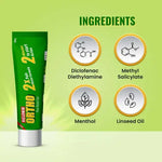 Load image into Gallery viewer, Diclowin Ortho Pain Relief Gel 50g | Advanced 2x Powerful Formula | Muscle Aches, Chronic, Joint Discomfort, Arthritis, Strains & Sprains | Non-Staining, Long Lasting & Fast Absorbing (Pack of 2)