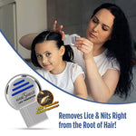 Load image into Gallery viewer, Hairshield Lice Terminator Combo | #1 Anti Lice 1 Wash 30ml Solution with Plastic Comb Pack + 1 Original Stainless Steel Micro-Grooved Teeth Comb | Safe for Kids, Men & Women