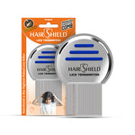 Load image into Gallery viewer, Hairshield Lice Terminator Combo | #1 Anti Lice 1 Wash 30ml Solution with Plastic Comb Pack + 1 Original Stainless Steel Micro-Grooved Teeth Comb | Safe for Kids, Men & Women