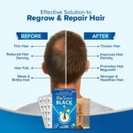 Load image into Gallery viewer, Hairshield Black Tablets for Men |30 Days Pack | Powered with 33 Ingredients including Biotin, Ashwagandha, Millets | Promotes Hair Growth, Stops Hairfall, Reduces Breakage & Receding Hairline | Free Neem Comb(Pack of 1)