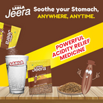 Load image into Gallery viewer, Larla Super 6 Combo Pack | Natural Digestive Powder | Quick Relief from Gas, Acidity & Indigestion | Jeera & Santra Each 6 x 5g Sachets | Tasty & Effective | (Pack of 2)