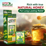 Load image into Gallery viewer, Kufma Natural Sachet | Made with 18 Natural Herbs including Natural Honey and Karkatashringi | Soothing Cough Relief | Safe for All Ages