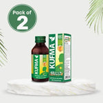 Load image into Gallery viewer, Kufma Natural (100% Natural) Cough Relief syrup  (Pack of 2)  Kufma Natural Ayurvedic Cough Syrup | Made with 18 Natural Herbs including Natural Honey and Karkatashringi | Soothing Cough Relief | Safe for All Ages