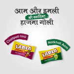 Load image into Gallery viewer, Larla Aam Imli | Tasty Hajma Gol Goli with Chatpati Imli and Natkhat Aam Flavour | Good for Kids & Adults | Completely Ayurvedic & Original