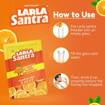 Load image into Gallery viewer, Larla Santra Instant Relief Sachets | Quick Relief from Gas, Acidity & Indigestion | Orange Flavour Ayurvedic Solution | Pack of 30 x 5g Sachets (30 Sachet, Orange)