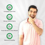 Load image into Gallery viewer, Orasore Salt & Neem Duo | Gum Strengthening Toothpaste 100g & Clear Mouthwash 250ml | Fights Pyorrhea, Whitens Teeth & Stops Dental Pain | Zero Color & Zero Alcohol Mouthwash | Free Bamboo Toothbrush