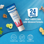 Load image into Gallery viewer, Orasore Whitening Toothpaste 100gm with nHAp & Free Bamboo Brush | Peroxide-Free | Enamel Remineralizer | Natural Extracts to Reduce Sensitivity, Fight Cavities & Remove Gum Diseases (Pack of 1)