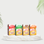 Load image into Gallery viewer, Larla Super 6 Combo Pack | Natural Digestive Powder | Quick Relief from Gas, Acidity & Indigestion | Santra, Nimbu, Imli & Hing Each Flavour 6 x 5g Sachets | Tasty & Effective | (Pack of 4)