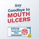 Load image into Gallery viewer, Orasore Mouth Ulcer Tablet (Pack of 4) |Contains Vitamin B2, B3, B9 and Probiotics | Provides All Round Essential Supplements to Body for Oral Ulcer Control | Free Pen Inside Every Pack