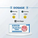 Load image into Gallery viewer, Orasore Mouth Ulcer Tablet (Pack of 4) |Contains Vitamin B2, B3, B9 and Probiotics | Provides All Round Essential Supplements to Body for Oral Ulcer Control | Free Pen Inside Every Pack