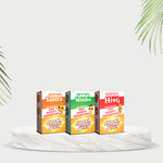 Load image into Gallery viewer, Larla Super 6 Combo Pack | Natural Digestive Powder | Quick Relief from Gas, Acidity & Indigestion | Santra, Nimbu & Hing Each Flavour 6 x 5g Sachets | Tasty & Effective | (Pack of 3)