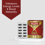 Load image into Gallery viewer, Vitalfit Gold Softgels | Multivitamins/Multiminerals Supplement | (10 Capsules X Pack of 2 = 20 Capsules) - For Men and Women