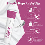 Load image into Gallery viewer, Folipink Advanced Foot Cream with Urea, Salicylic Acid & Lactic Acid | Intense Repair for Cracked Heels & Dry |  |Feet Deep Moisturization with Lanolin, Kokum Butter & Calendula | 25g(Pack of 3)