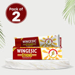 Load image into Gallery viewer, Wingesic Strong Pain Relief Gel | Instant Muscle & Joint Pain Relief | Non Greasy, Penetrates Deep & Works Long | Double Power Formula | 35g (Pack of 2)