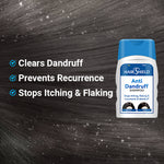 Load image into Gallery viewer, Hairshield Infinity Natural Shampoo (30ml) & Anti-Dandruff Shampoo (110ml) Combo | With Aloe Vera, Argan, Green Tea & Herbal Ingredients