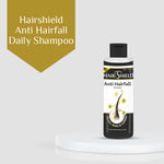 Load image into Gallery viewer, Hairshield Anti Hairfall Daily Shampoo | Plant Keratin, Biotin & Caffeine | Cleanses Scalp, Controls Frizz, Hair Breakage & Split Ends | Developed by Experts | Paraben Free | Shining Black | 100ml