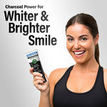 Load image into Gallery viewer, Orasore Whitening Charcoal Toothpaste 120gm | With Activated Charcoal & Nano Hydroxyapatite | Fights Stains, Removes Plaque & Strengthens Enamel | Sugar-Free | Free Organic Bamboo Toothbrush