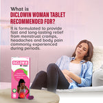 Load image into Gallery viewer, Diclowin Woman Tablets | Fast & Effective Relief for Period Cramps, Headaches & Body Pain | Plant-Based Hyoscine Formula | 10 Tablets(Pack of 2)