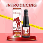 Load image into Gallery viewer, Folipink Lohsundari – Ayurvedic Medicinal Tonic for Women's Health (225ml + Extra 20 Tablets)