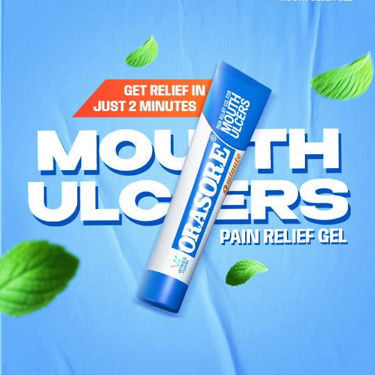 Orasore Red Combo | Mouth Ulcer Gel 12g + Clear Mouth Wash 100ml + Ayurvedic Red Toothpaste 100g