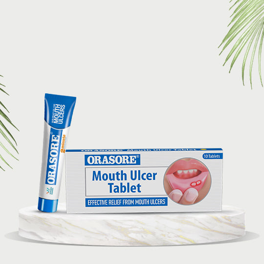 Orasore Mouth Ulcer Gel & Orasore Mouth Ulcer Tablet Combo