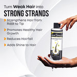 Load image into Gallery viewer, Hairshield Anti Hairfall Daily Shampoo | Plant Keratin, Biotin & Caffeine | Cleanses Scalp, Controls Frizz, Hair Breakage & Split Ends | Developed by Experts | Paraben Free | Shining Black | 100ml